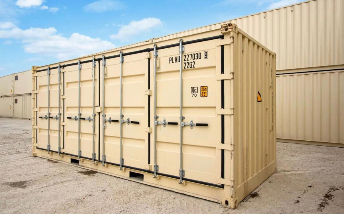 CONTENEDOR MARITIMO DE 20 PIES NUEVO CON PUERTAS LATERALES